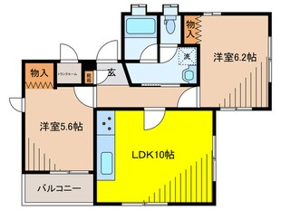 サンヒルズ戸越の物件間取画像